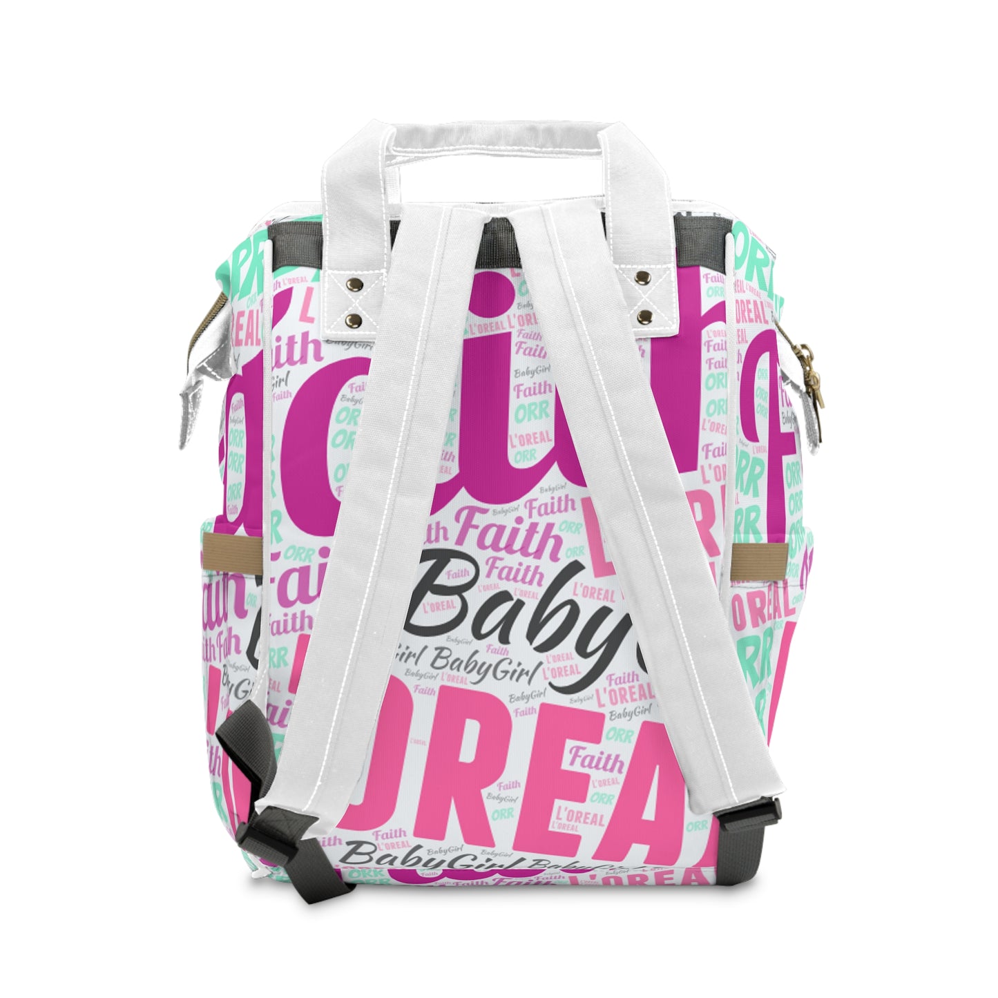 Personalized Multifunctional Diaper Backpack