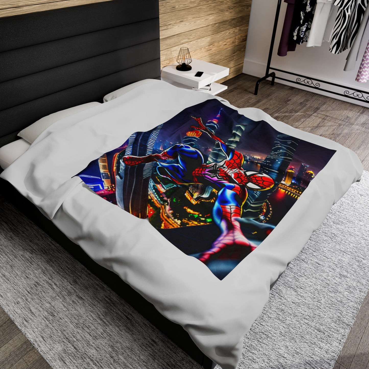 Spider-Man Velveteen Plush Blanket
