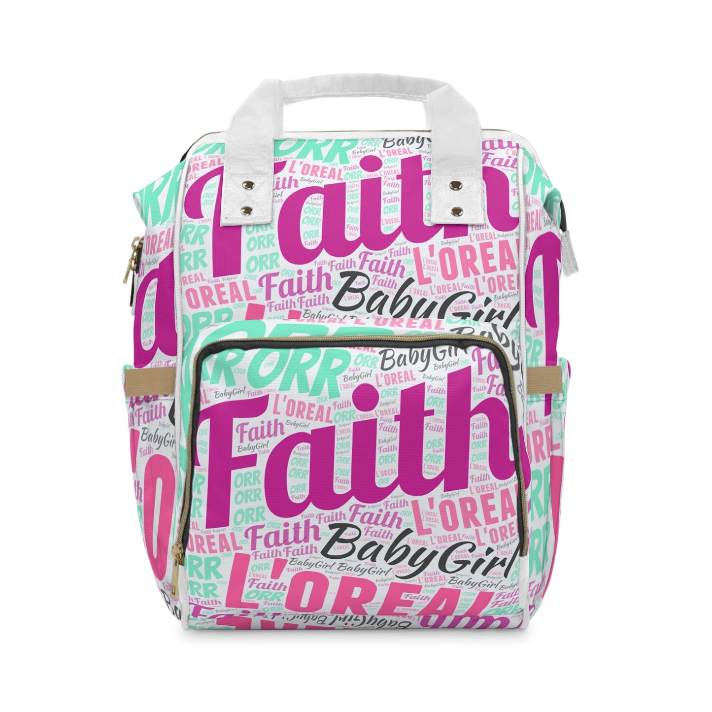 Personalized Multifunctional Diaper Backpack