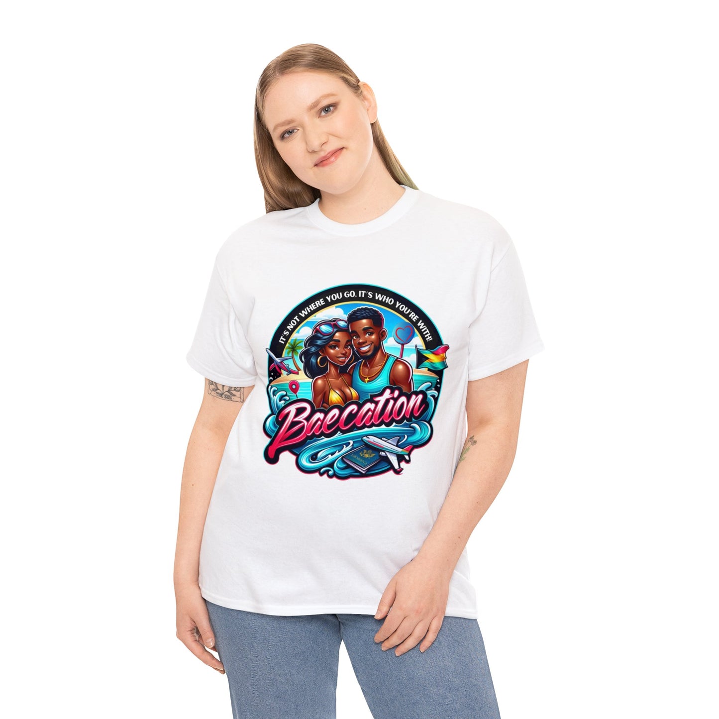 Baecation Unisex Heavy Cotton Tee
